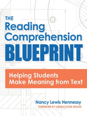 cover image of The Reading Comprehension Blueprint